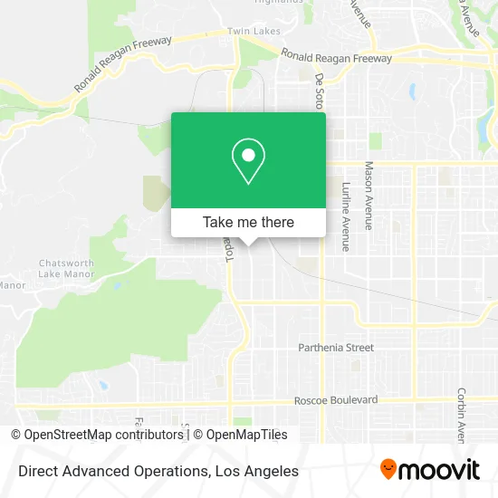 Mapa de Direct Advanced Operations