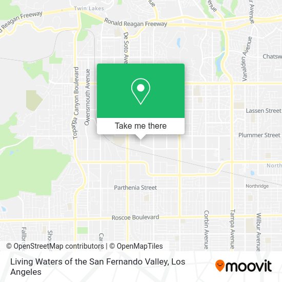 Mapa de Living Waters of the San Fernando Valley