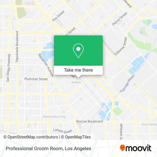 Mapa de Professional Groom Room