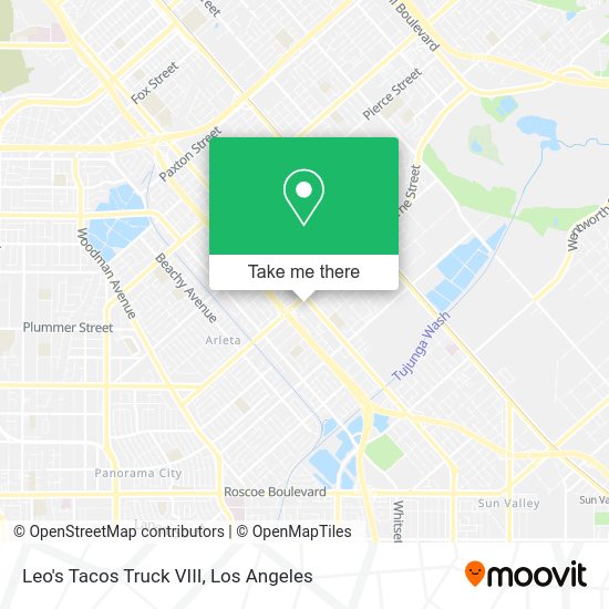 Leo's Tacos Truck VIII map