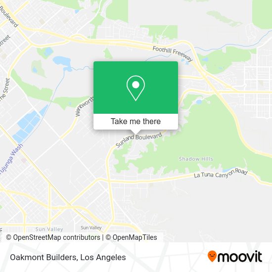 Oakmont Builders map