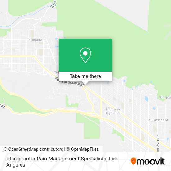 Chiropractor Pain Management Specialists map