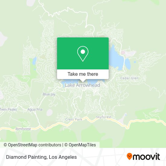 Diamond Painting map
