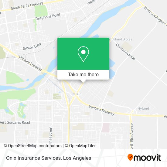Mapa de Onix Insurance Services