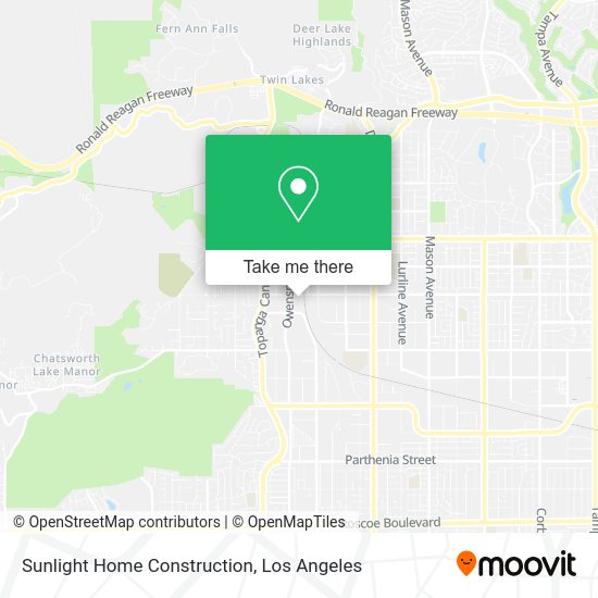 Sunlight Home Construction map