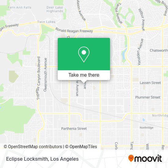 Eclipse Locksmith map