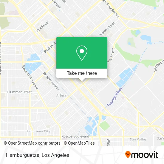 Hamburguetza map