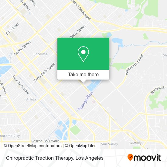Mapa de Chiropractic Traction Therapy