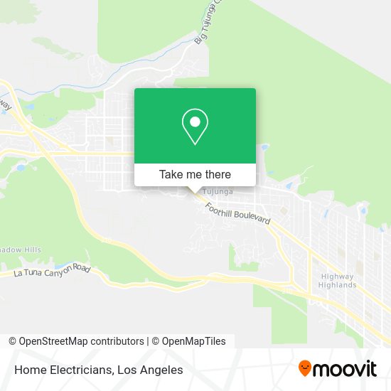 Home Electricians map