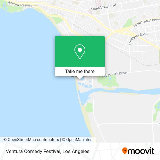 Ventura Comedy Festival map