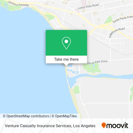 Venture Casualty Insurance Services map