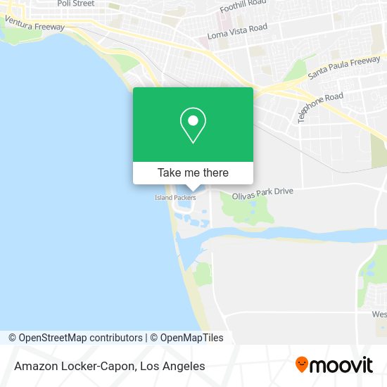 Amazon Locker-Capon map