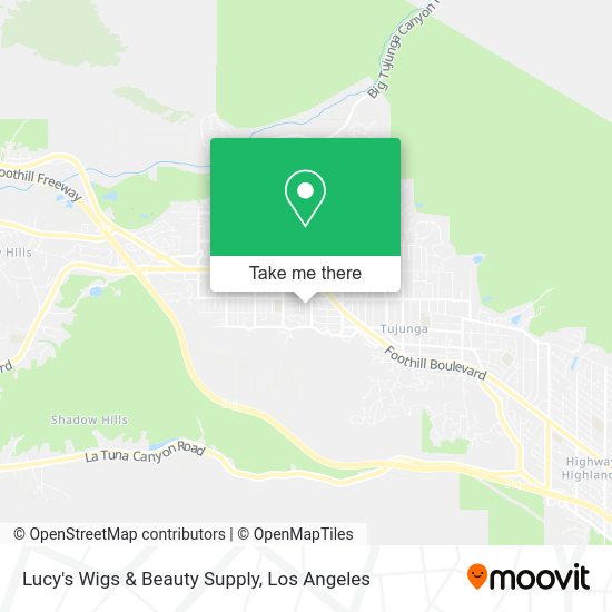 Mapa de Lucy's Wigs & Beauty Supply