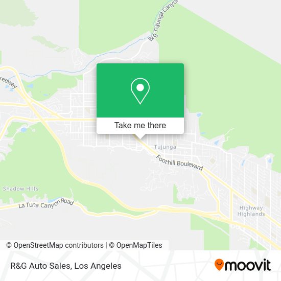 Mapa de R&G Auto Sales