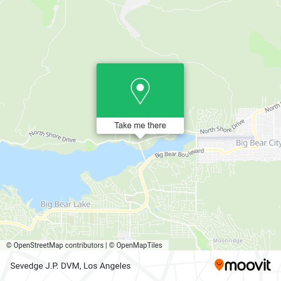 Mapa de Sevedge J.P. DVM