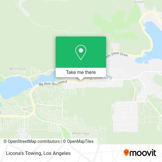 Licona's Towing map