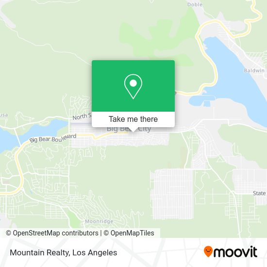 Mountain Realty map