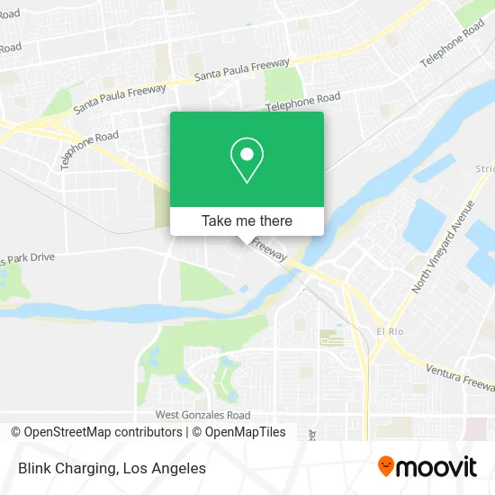 Blink Charging map