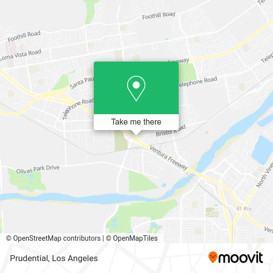 Mapa de Prudential
