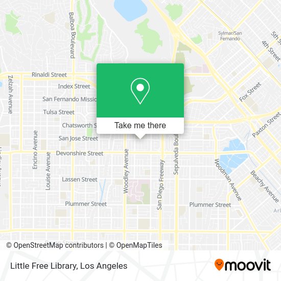 Little Free Library map