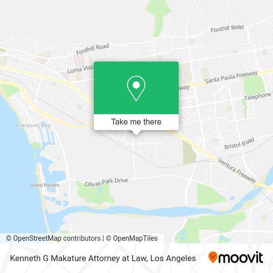 Kenneth G Makature Attorney at Law map