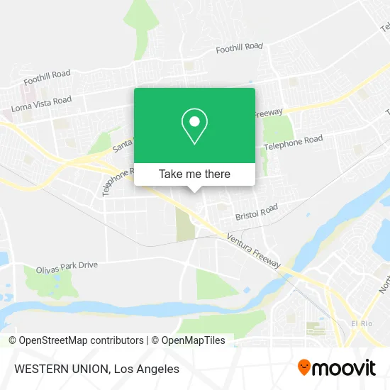 Mapa de WESTERN UNION