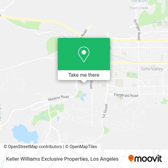 Keller Williams Exclusive Properties map