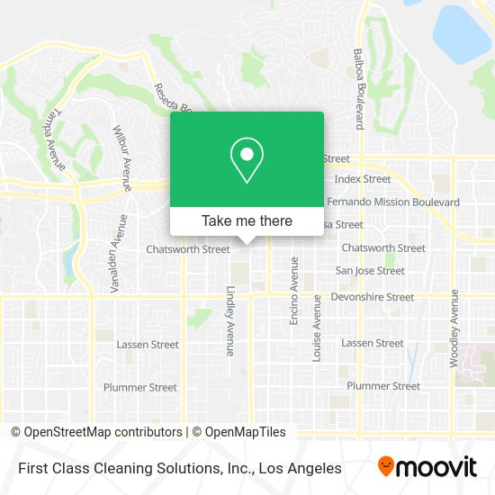 Mapa de First Class Cleaning Solutions, Inc.