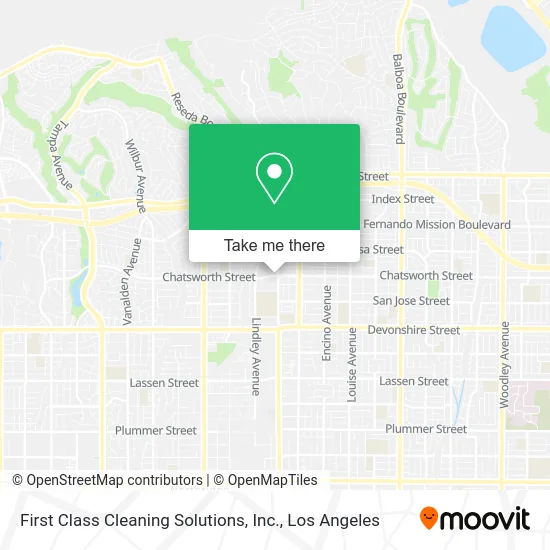 First Class Cleaning Solutions, Inc. map