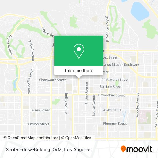 Senta Edesa-Belding DVM map