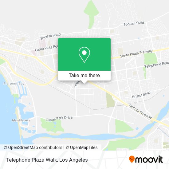 Telephone Plaza Walk map
