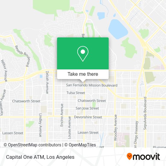 Capital One ATM map