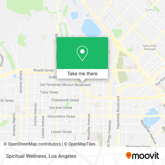 Spiritual Wellness map