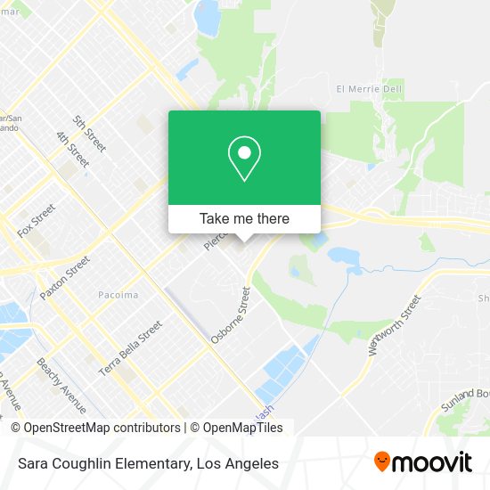 Mapa de Sara Coughlin Elementary