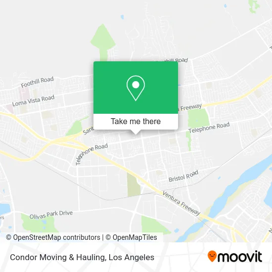 Condor Moving & Hauling map