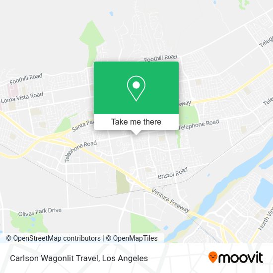 Carlson Wagonlit Travel map