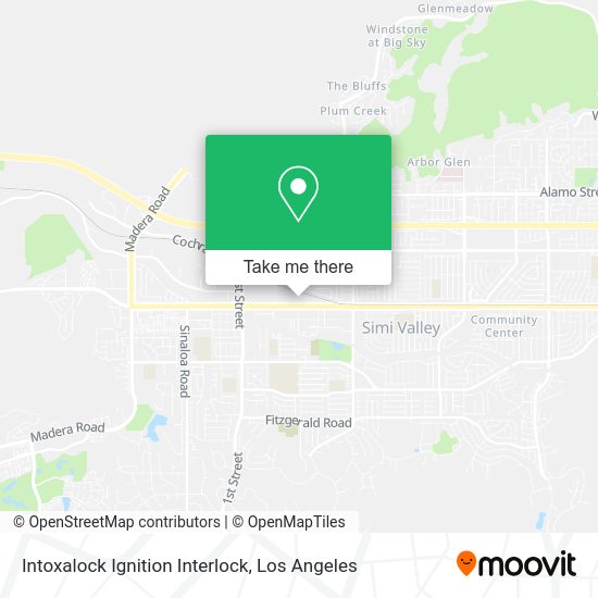 Intoxalock Ignition Interlock map