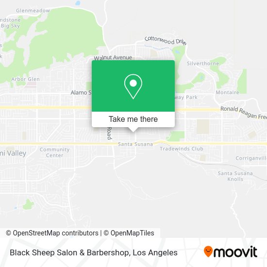 Black Sheep Salon & Barbershop map