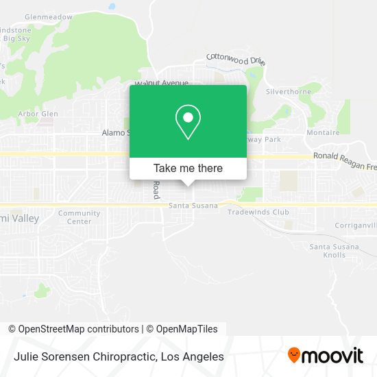 Mapa de Julie Sorensen Chiropractic