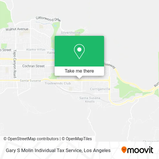 Gary S Molin Individual Tax Service map