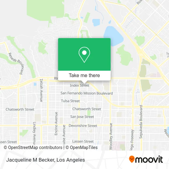 Jacqueline M Becker map