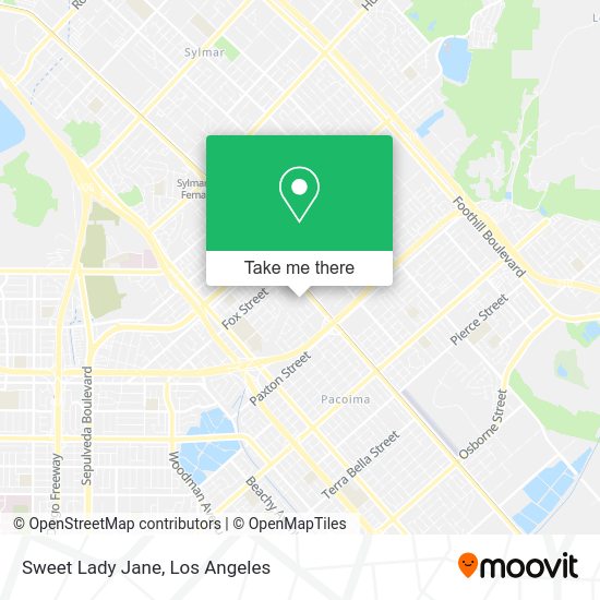 Sweet Lady Jane map