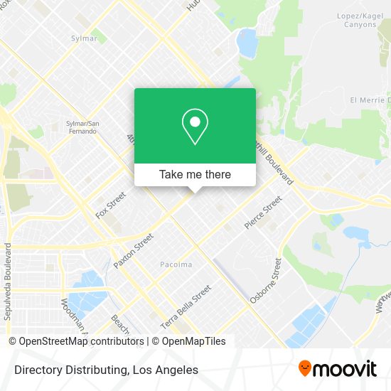 Directory Distributing map