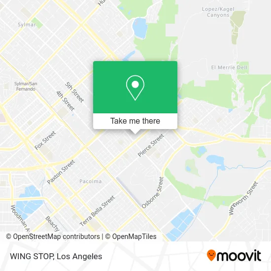 Mapa de WING STOP