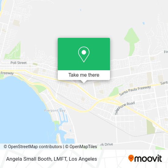 Angela Small Booth, LMFT map