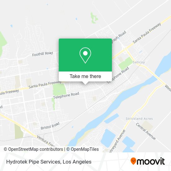 Hydrotek Pipe Services map