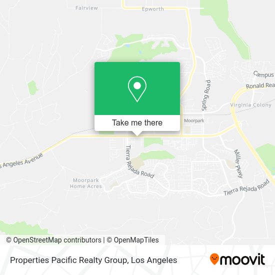 Properties Pacific Realty Group map