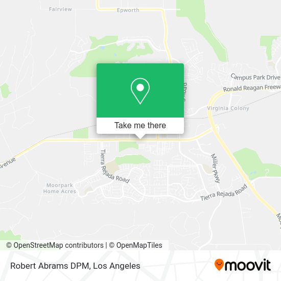 Robert Abrams DPM map