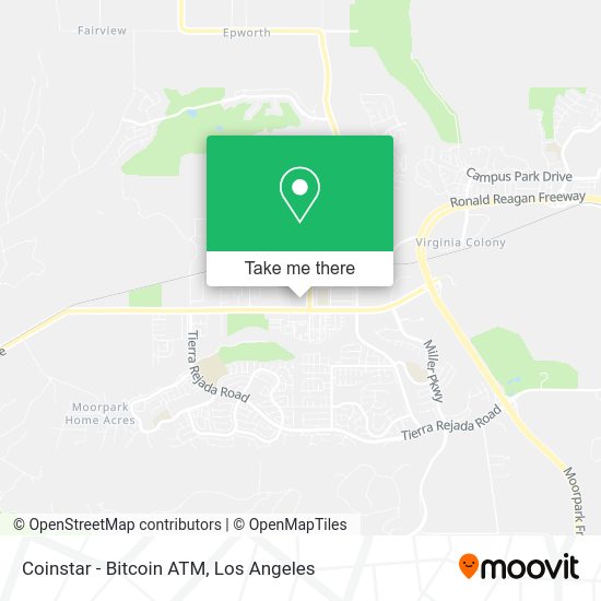 Coinstar - Bitcoin ATM map