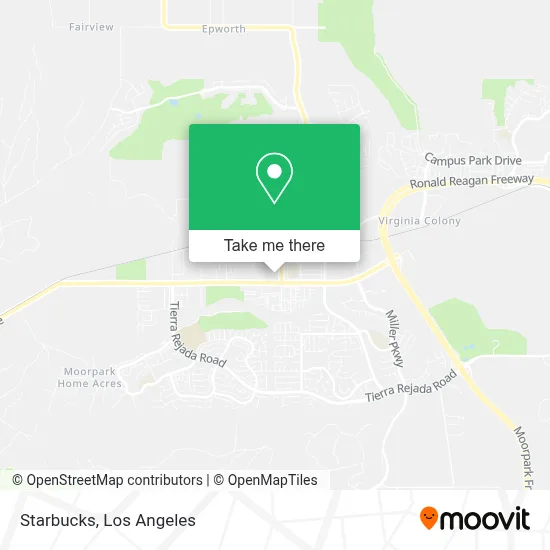 STARBUCKS map